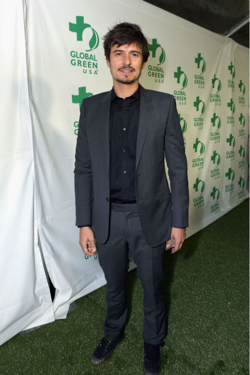 Actor Orlando Bloom attends Global Green USA's...