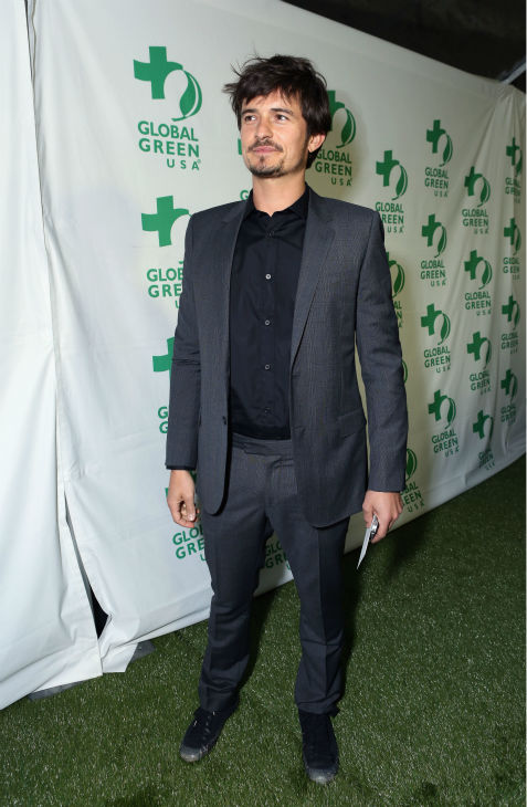 Actor Orlando Bloom attends Global Green USA's...