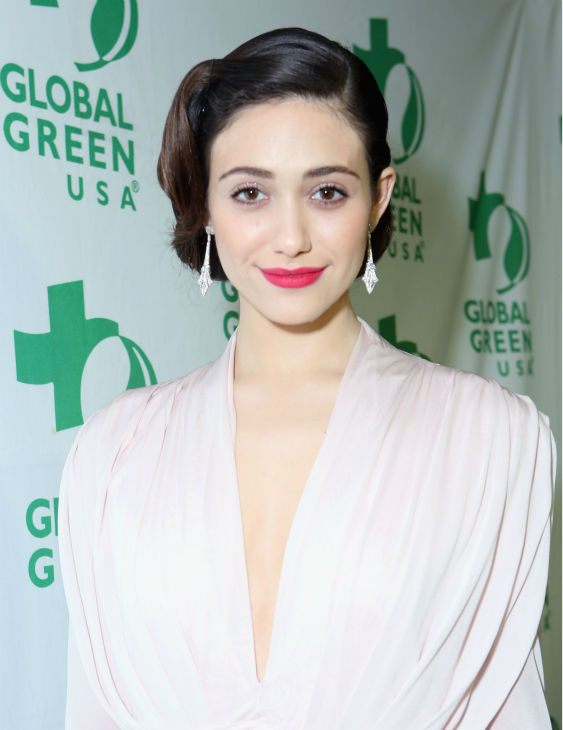 Emmy Rossum (Fiona on Showtime's 'Shameless')...