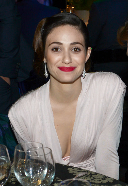 Emmy Rossum (Fiona on Showtime's 'Shameless')...