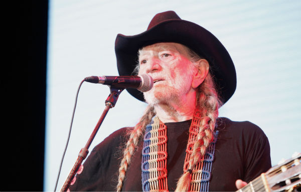 Willie Nelson performs onstage during Global...