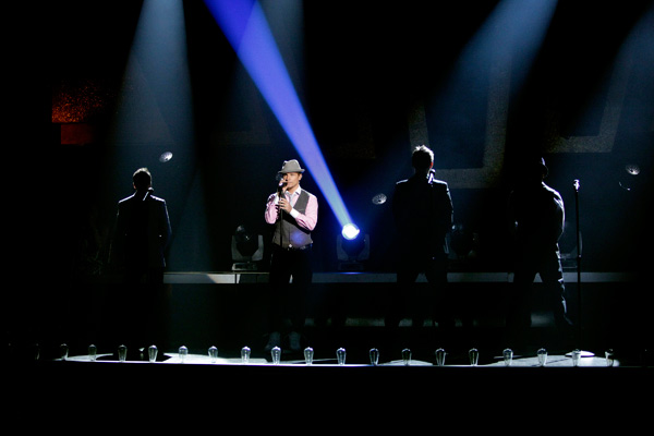 Special musical guests included pop icons New...