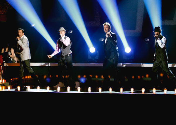 Special musical guests included pop icons New...