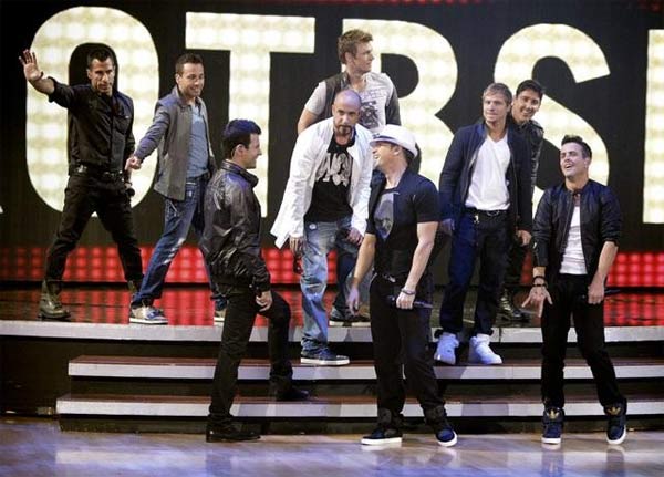 Special musical guests included pop icons New...