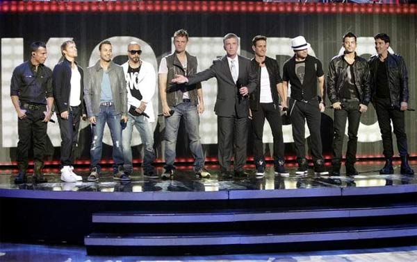 Special musical guests included pop icons New...