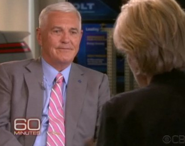 Still image from the show '60 Minutes.'