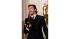 Best Supporting Actor Javier Bardem backstage...
