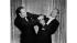 Actor Marlon Brando defends his statuette in a...