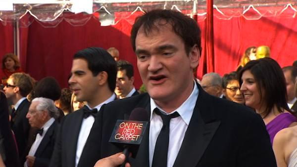 Quentin Tarantino takes time to answer fans questions with ABC7s George Pennacchio at the Academy Awards. - Provided courtesy of KABC Quentin Tarantino takes time to answer fans questions with ABC7s George Pennacchio at the Academy Awards. - Provided courtesy of KABC
