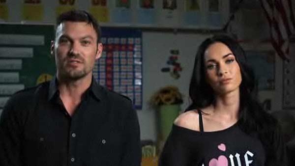 Megan Fox, Brian Austin Green appear in a FunnyOrDie segment in 2010. - Provided courtesy of Photo courtesy of FunnyOrDie.com Megan Fox, Brian Austin Green appear in a FunnyOrDie segment in 2010. - Provided courtesy of Photo courtesy of FunnyOrDie.com