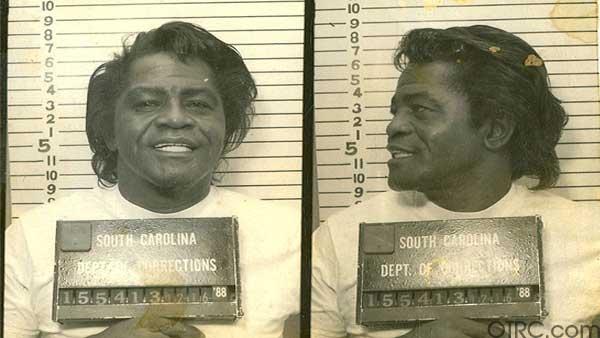 James Brown arrest photo