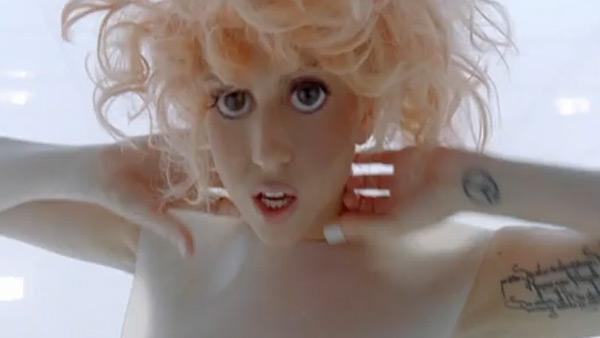 Lady Gaga appears in the music video for Bad Romance. - Provided courtesy of Interscope Records) Lady Gaga appears in the music video for Bad Romance. - Provided courtesy of Interscope Records)