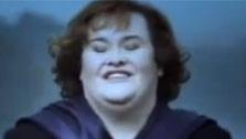Susan Boyle appears in a video for Perfect Day. - Provided courtesy of RCA