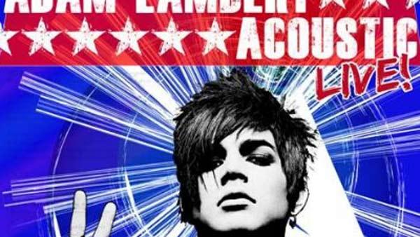 Adam Lambert appears on the cover of Acoustic Live!, his new 5-song EP set for release in December 2010. - Provided courtesy of 19 Entertainment / RCA Records Adam Lambert appears on the cover of Acoustic Live!, his new 5-song EP set for release in December 2010. - Provided courtesy of 19 Entertainment / RCA Records