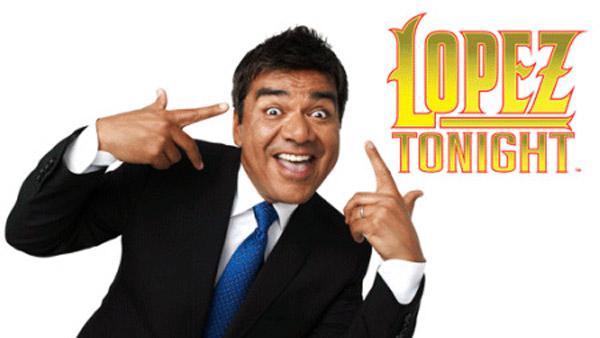 George Lopez appears in a promotional photo for his TBS talk show Lopez Tonight. - Provided courtesy of TBS George Lopez appears in a promotional photo for his TBS talk show Lopez Tonight. - Provided courtesy of TBS