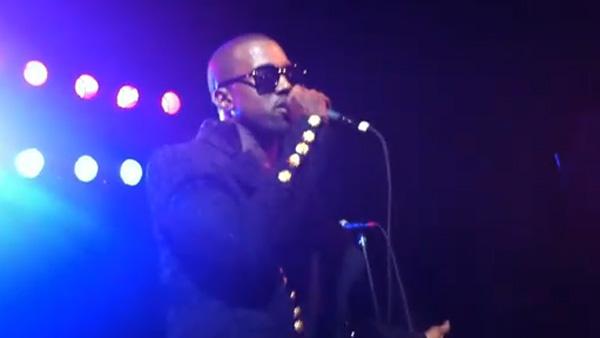 Kanye West performs at the Bowery Ballroom in New York City on Nov. 23, 2010. - Provided courtesy of youtube.com/user/TylerPenn Kanye West performs at the Bowery Ballroom in New York City on Nov. 23, 2010. - Provided courtesy of youtube.com/user/TylerPenn