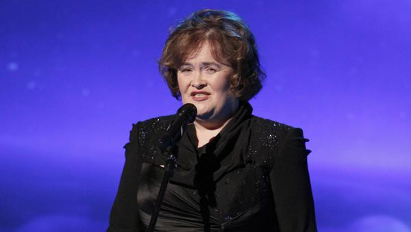Susan Boyle performs on ABC talk show The View on Nov. 30, 2010. - Provided courtesy of ABC Susan Boyle performs on ABC talk show The View on Nov. 30, 2010. - Provided courtesy of ABC
