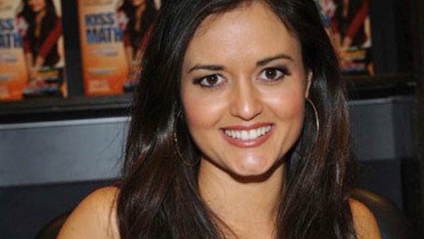 Danica McKellar at a book signing for her second book Kiss My Math in
