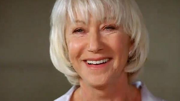 Helen Mirren appears in an ad promoting Wii Fit Plus in November 2010. - Provided courtesy of youtube.com/user/NintendoWiiUK Helen Mirren appears in an ad promoting Wii Fit Plus in November 2010. - Provided courtesy of youtube.com/user/NintendoWiiUK
