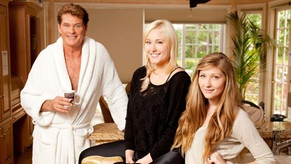 David Hasselhoff and daughters Hayley and Taylor Ann appear in a promotional photo for their 2010 A&E reality show The Hasselhoffs. The series was pulled on Dec. 10, 2010, five days after its debut back-to-back episodes aired. - Provided courtesy of A&E David Hasselhoff and daughters Hayley and Taylor Ann appear in a promotional photo for their 2010 A&E reality show The Hasselhoffs. The series was pulled on Dec. 10, 2010, five days after its debut back-to-back episodes aired. - Provided courtesy of A&E