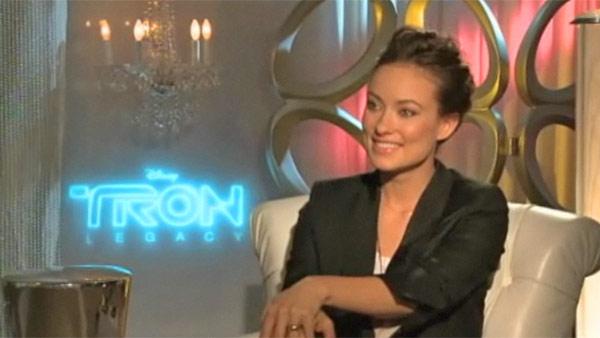 Olivia Wilde talks to OnTheRedCarpet.com about her new film Tron: Legacy - Provided courtesy of OTRC Olivia Wilde talks to OnTheRedCarpet.com about her new film Tron: Legacy - Provided courtesy of OTRC