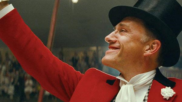Christoph Waltz, who plays 'August,' in a scene from the 2011 film, 'Water for Elephants.'
