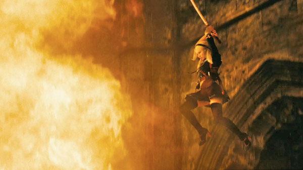 Emily Browning as 'Baby Doll' in a scene from the 2011  film, 'Sucker Punch'.