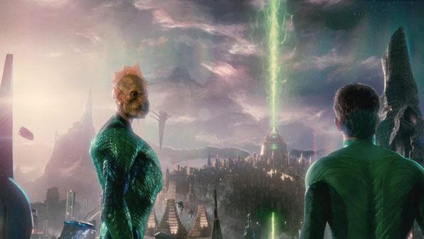 A scene from the 2011  film, 'Green Lantern'.