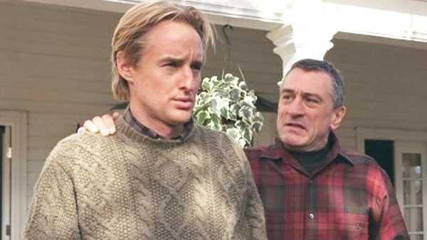 Owen Wilson in a production still from Meet The Parents with Robert DeNiro. - Provided courtesy of Universal Studios Owen Wilson in a production still from Meet The Parents with Robert DeNiro. - Provided courtesy of Universal Studios