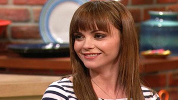 Christina Ricci during a Dec. 20, 2010 appearance on The Rachael Ray Show. - Provided courtesy of Harpo Productions Christina Ricci during a Dec. 20, 2010 appearance on The Rachael Ray Show. - Provided courtesy of Harpo Productions