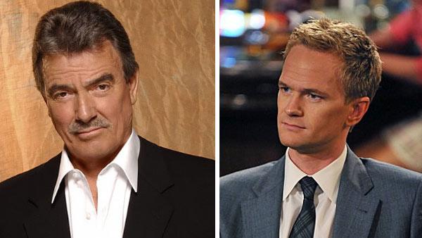 Neil Patrick Harris appears in a scene from How I Met Your Mother. / Eric Braeden appears in a promotional photo for The Young and the Restless. - Provided courtesy of CBS Neil Patrick Harris appears in a scene from How I Met Your Mother. / Eric Braeden appears in a promotional photo for The Young and the Restless. - Provided courtesy of CBS