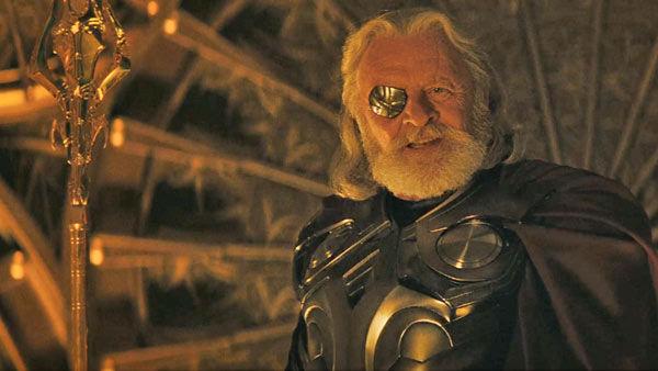 Anthony Hopkins as 'Odin' in a scene from the 2011  film, 'Thor'.