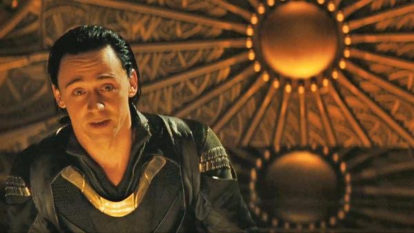 Tom Hiddleston as 'Loki' in a scene from the 2011  film, 'Thor'.