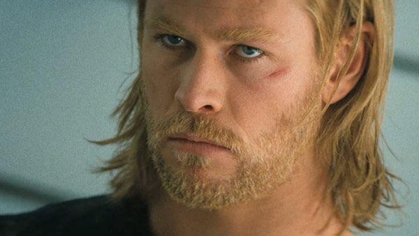 Chris Hemsworth as 'Thor' in a scene from the 2011  film, 'Thor'.