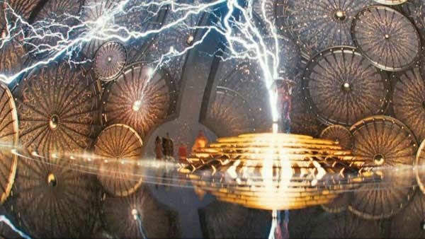 A scene from the 2011  film, 'Thor'.