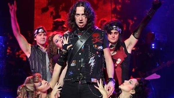 Constantine Maroulis performs in Rock of Ages in this undated 2010 photo posted on the Broadway musicals MySpace page. - Provided courtesy of constantinemaroulis.com Constantine Maroulis performs in Rock of Ages in this undated 2010 photo posted on the Broadway musicals MySpace page. - Provided courtesy of constantinemaroulis.com