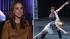 Pictured: Natalie Portman speaks to...