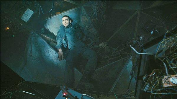 Jake Gyllenhaal as 'Colter Stevens' in a scene from the 2011  film, 'Source Code.'