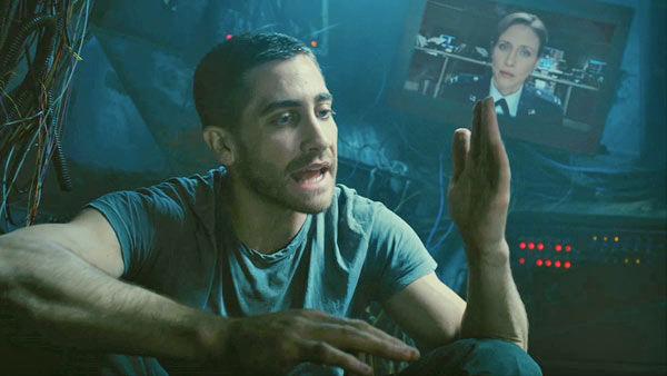 Jake Gyllenhaal as 'Colter Stevens' in a scene from the 2011  film, 'Source Code.'