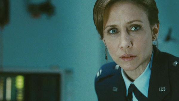 Vera Farmiga as 'Carol Goodwin' in a scene from the 2011  film, 'Source Code.'