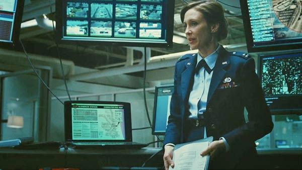 Vera Farmiga as 'Carol Goodwin' in a scene from the 2011  film, 'Source Code.'