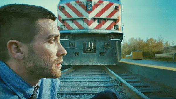 Jake Gyllenhaal as 'Colter Stevens' in a scene from the 2011  film, 'Source Code.'