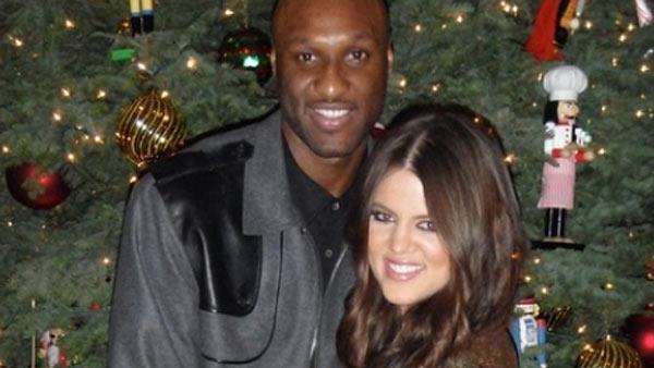 Khloe Kardashian and Lamar Odom appear in a Christmas photo posted on her website in December 2010. - Provided courtesy of khloekardashian.celebuzz.com Khloe Kardashian and Lamar Odom appear in a Christmas photo posted on her website in December 2010. - Provided courtesy of khloekardashian.celebuzz.com