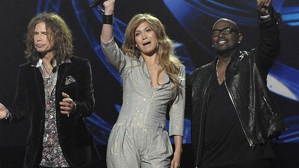 (Pictured: Steven Tyler, Jennifer Lopez and Randy Jackson cheer at an event announcing their participation in American Idol on Sept. 22, 2010.) - Provided courtesy of FOX (Pictured: Steven Tyler, Jennifer Lopez and Randy Jackson cheer at an event announcing their participation in American Idol on Sept. 22, 2010.) - Provided courtesy of FOX