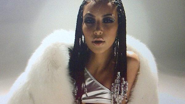 Kim Kardashian appears in a cornrowed hairstyle in a photo posted on her Twitter page on Dec. 31, 2010. - Provided courtesy of twitpic.com/3lqubt Kim Kardashian appears in a cornrowed hairstyle in a photo posted on her Twitter page on Dec. 31, 2010. - Provided courtesy of twitpic.com/3lqubt