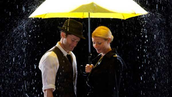 Will (Matthew Morrison, L) and Holly (guest star Gwyneth Paltrow, R) perform Singing in the Rain and Umbrella in The Substitute episode of Glee airing Tuesday, Nov. 16 - Provided courtesy of Adam Rose/FOX Will (Matthew Morrison, L) and Holly (guest star Gwyneth Paltrow, R) perform Singing in the Rain and Umbrella in The Substitute episode of Glee airing Tuesday, Nov. 16 - Provided courtesy of Adam Rose/FOX