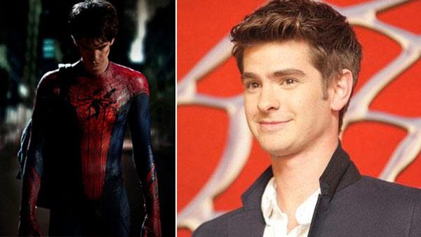 Andrew Garfield appears as Spider-Man in a photo released by Columbia Pictures on Jan. 13, 2011. / Andrew Garfield appears on stage in July 2010 after being announced as the new Spider-Man in a film reboot set for release in 2011. - Provided courtesy of Columbia Pictures / John Schwartzman / Santiago Gonzales Sanchez / Columbia Tristar Marketing Group Andrew Garfield appears as Spider-Man in a photo released by Columbia Pictures on Jan. 13, 2011. / Andrew Garfield appears on stage in July 2010 after being announced as the new Spider-Man in a film reboot set for release in 2011. - Provided courtesy of Columbia Pictures / John Schwartzman / Santiago Gonzales Sanchez / Columbia Tristar Marketing Group