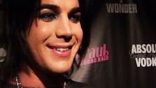 Adam Lambert, glam rocker and American Idol alum, speaks to OnTheRedCarpet.com at the L.A. premiere of RuPauls Drag Race season three in January 2011. - Provided courtesy of OTRC
