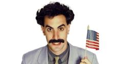 Sacha Baron Cohen appears in a promotional photo for the 2006 movie Borat: Cultural Learnings of America for Make Benefit Glorious Nation of Kazakhstan. - Provided courtesy of 20th Century Fox
