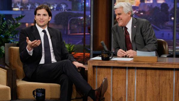 Ashton Kutcher appears on The Tonight Show on January 18, 2011. - Provided courtesy of NBC Ashton Kutcher appears on The Tonight Show on January 18, 2011. - Provided courtesy of NBC
